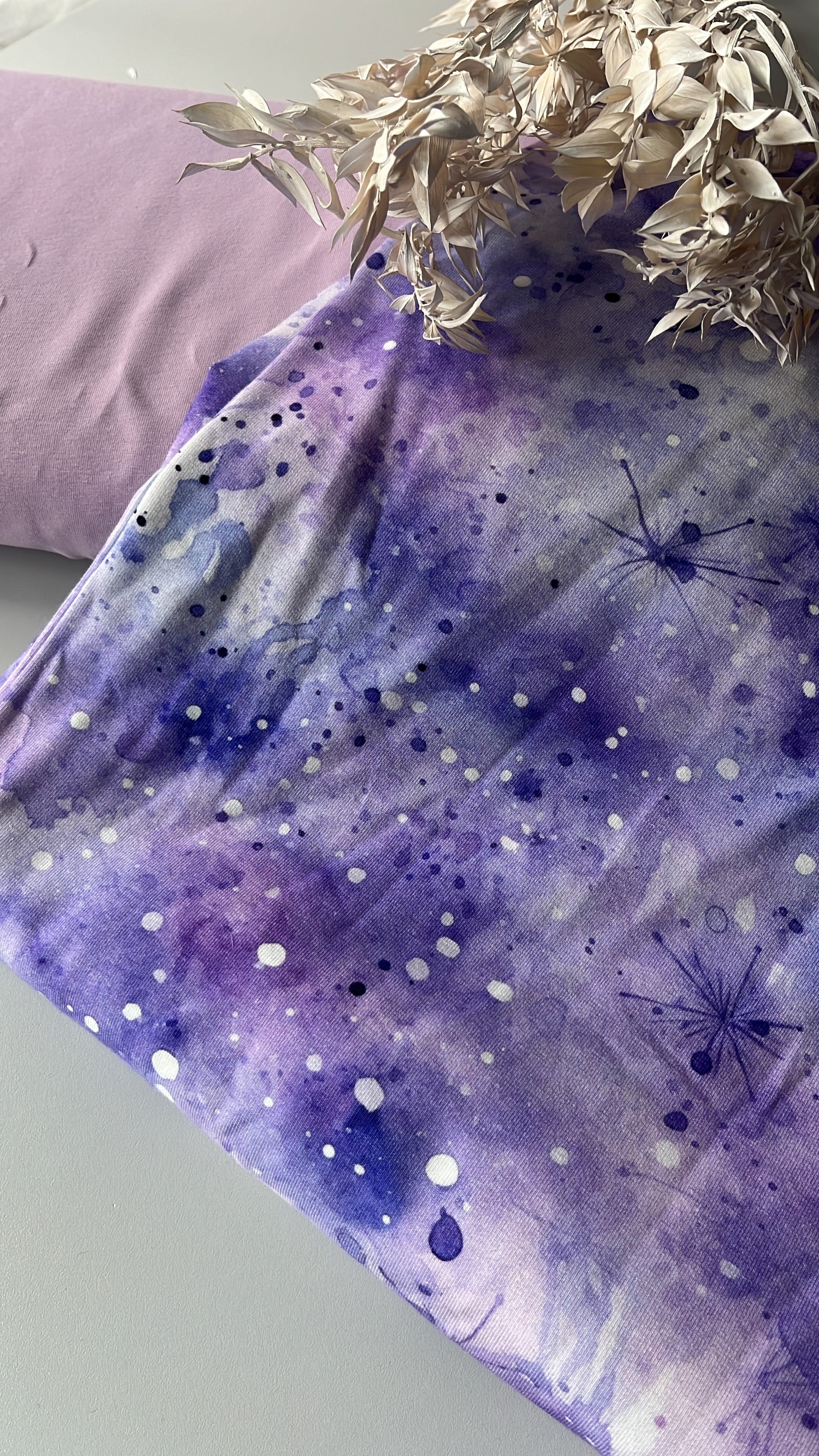 Lila Kombi Aktuellevorbestellung Stoff